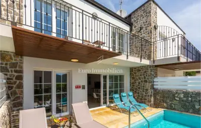 Villa 121 m², Krk - heated pool and sea view - 5