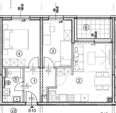 Stan 54 m², Pula Stoja - blizina Lungomarea - 6