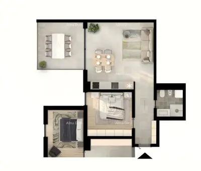 Wohnung 71 m², Umag - 2. Etage, Terrasse mit Meerblick - 8