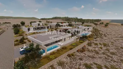Villa in Povljana, 150 m from the sea, heated infinity pool - 2
