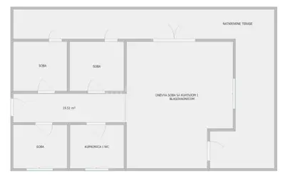 Penthouse 106 m², Kopčevec - 3 sobe i dvije terase - 17