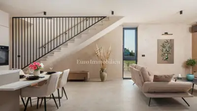 Vila 90 m², Labin - grijani bazen i maslinik - 11