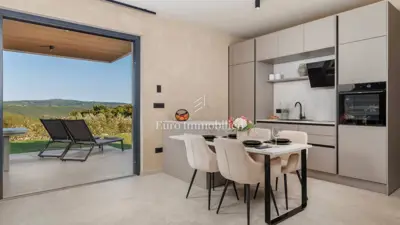 Vila 90 m², Labin - grijani bazen i maslinik - 13