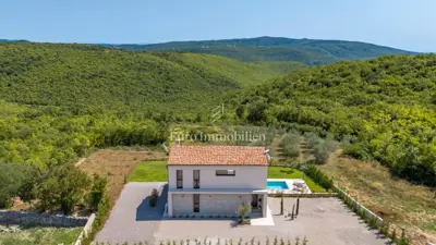 Vila 90 m², Labin - grijani bazen i maslinik - 18