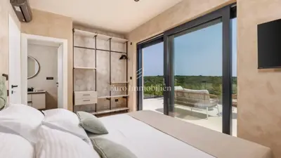Vila 90 m², Labin - grijani bazen i maslinik - 20