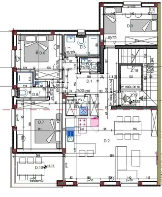 Wohnung 99 m², Veli vrh, Pula - ruhiges Projekt mit Aufzug - 7