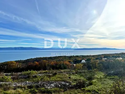 Građevinsko zemljište, Rabac - panoramski pogled na more