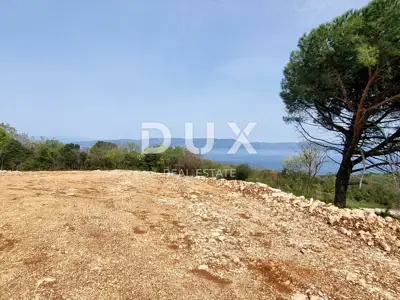 Građevinsko zemljište, Rabac - panoramski pogled na more - 5
