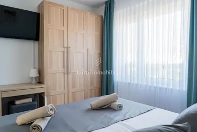 Apartman 78 m², Novalja - pogled na more i lođa - 20