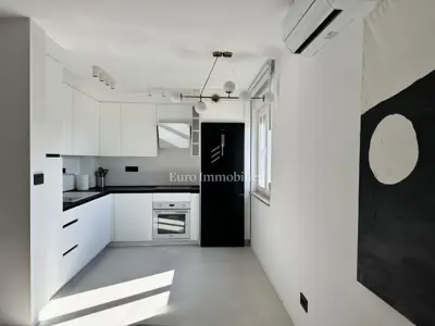 Rijeka, Brajda, moderne 2 Zimmer + Wohnzimmer, Balkon, Meerblick - 3