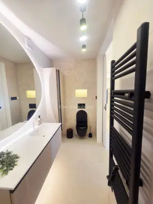 Rijeka, Brajda, moderne 2 Zimmer + Wohnzimmer, Balkon, Meerblick - 9