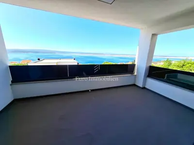 Apartment 112 m², Dramalj - panoramic sea view