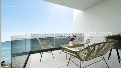 Apartments 42-120 m², Pag, first row to the sea - 1