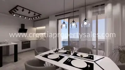 Apartments 42-120 m², Pag, first row to the sea - 4