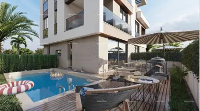 Prodaja - Dupleks vila u mediteranskom stilu s bazenom i pogledom na more, Medulin!