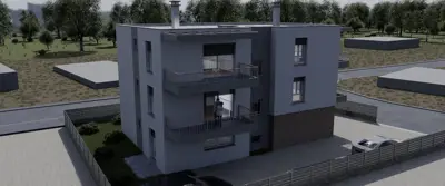 Apartment 60 m², Škatari - new build, balcony and underfloor heating