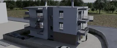 Apartment 60 m², Škatari - new build, balcony and underfloor heating - 2
