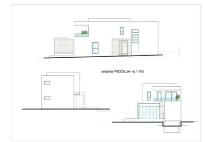 Baugrundstück 523 m², Ližnjan, Meerblick - 4