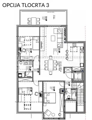 Penthouse 133 m², Maksimir - near the Faculty of Economics - 14