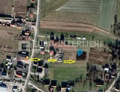 Building plot, Mala Ostrna - peaceful surroundings of family houses - 6