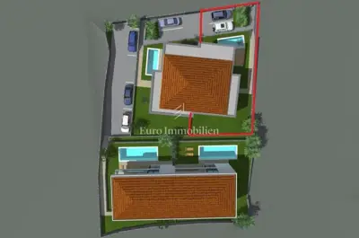Doppelhaushälfte 156 m², Malinska, Pool und Gartenanlage - 20