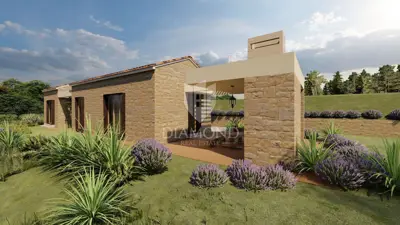 Building plot 758 m², Pićan - open view of the hills - 9