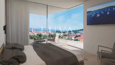 Baugrundstück 926 m², Krk - Villenprojekt 470 m² - 14