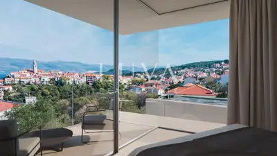 Baugrundstück 926 m², Krk - Villenprojekt 470 m² - 15
