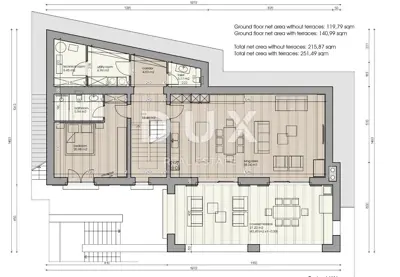 Građevinsko zemljište 1.878 m², Motovun - dozvola za vilu s bazenom - 6