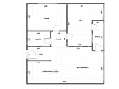 Stan 76 m², Maksimir - 3 sobe, loggia i lift - 18