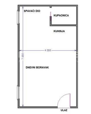 Apartment for sale in Donji grad, 28,7 m² - 14
