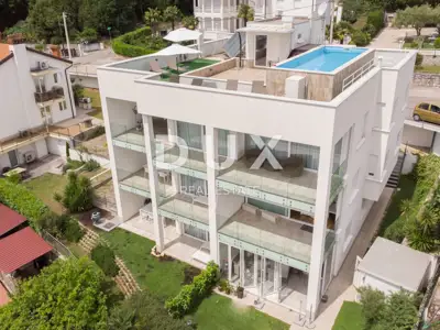 Wohnung 92 m², Ičići - Meerblick und Dachpool - 2