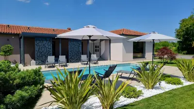 Labin, wunderschönes ebenerdiges Haus mit Pool - 3