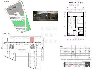 Wohnung zum Kauf in Resnik, 41,1 m² - 12