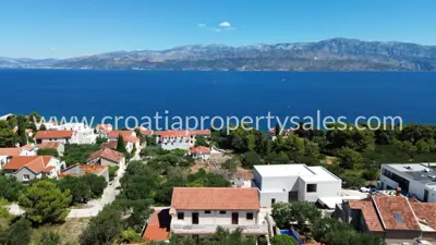 Building land 1,180 m², island of Brač, sea view - 8