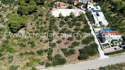 Building land 1,180 m², island of Brač, sea view - 6