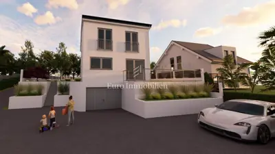 Doppelhaushälfte 125 m², Malinska na Krku, 2 Schlafzimmer
