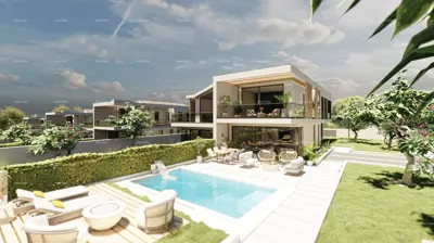 Villa 212 m², Lovrečica, Pool und Terrasse - 2