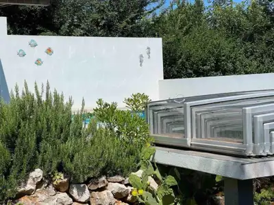 Kuća s bazenom, Barban - pogled na more - 10