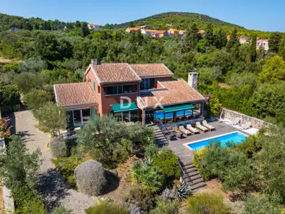 Villa 208 m², Veli Iž - Privatpool und Meerblick
