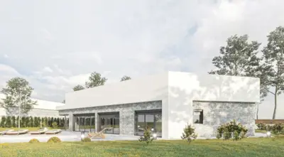 Building plot with building permit for the construction of a modern family house, near Barban! - 2