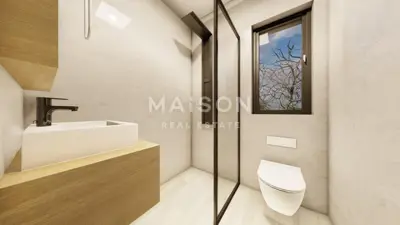 Malinska, semi-detached house 500 m from the sea - 2
