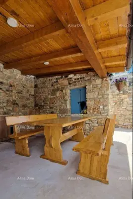 Renoviertes istrisches Steinhaus mit Pool. Lovreć. - 12