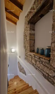 Renoviertes istrisches Steinhaus mit Pool. Lovreć. - 21