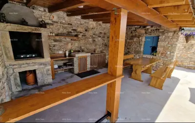 Renoviertes istrisches Steinhaus mit Pool. Lovreć. - 11