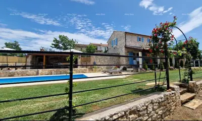 Renoviertes istrisches Steinhaus mit Pool. Lovreć. - 2