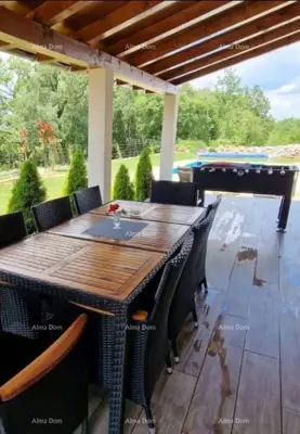 Renoviertes istrisches Steinhaus mit Pool. Lovreć. - 13