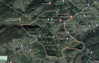 Građevinsko zemljište 1 512 m², Konšćica - mirna lokacija
