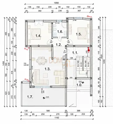 Stan 94,6 m², Barbariga - vrt i terasa 22 m² - 3