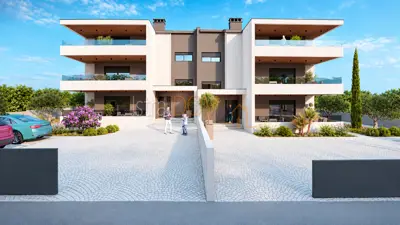 Stan 94,6 m², Barbariga - vrt i terasa 22 m² - 2